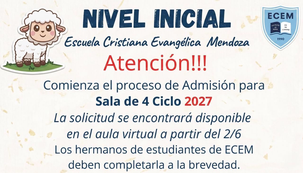 inscripción nivel inicial